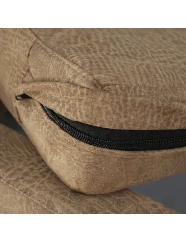 Divano per Cani  di lusso, s foderabile made in Italy da Dog Sofà per Dogbauer - Particolare copricerniera