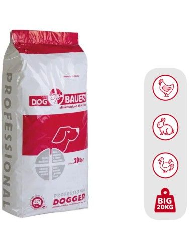 Sacco 20 Kg Crocchette per Cani di Piccola Taglia  Dogbauer  - Formato Conveniente