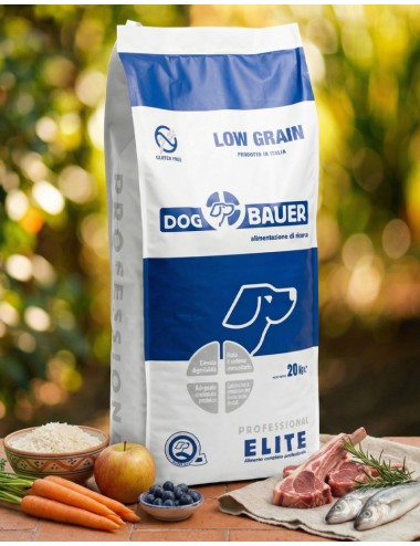 Agnello e Pesce Low Grain - con Mele, Carote e Mirtilli